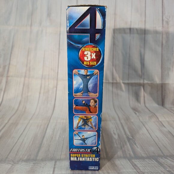 Fantastic 4 Super Stretch Mr. Fantastic Action Figure Toy Biz New in Box - Picture 6 of 15